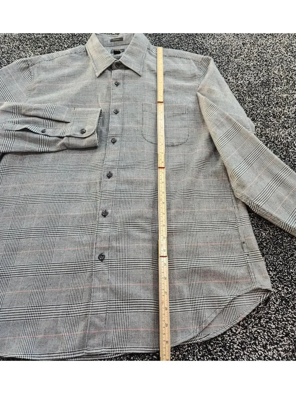 J.Crew Sevn for J.Crew Men's Plaid Button Front Shirt Size L Cotton Cashmere